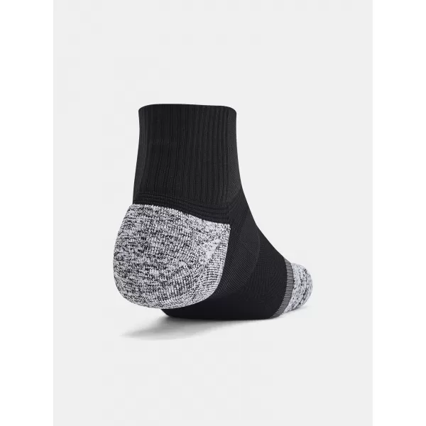  Nogavice UNDER ARMOUR UNISEX UA AD PRO QTR (3 PÁRY) 1387047-001 ČRNA 