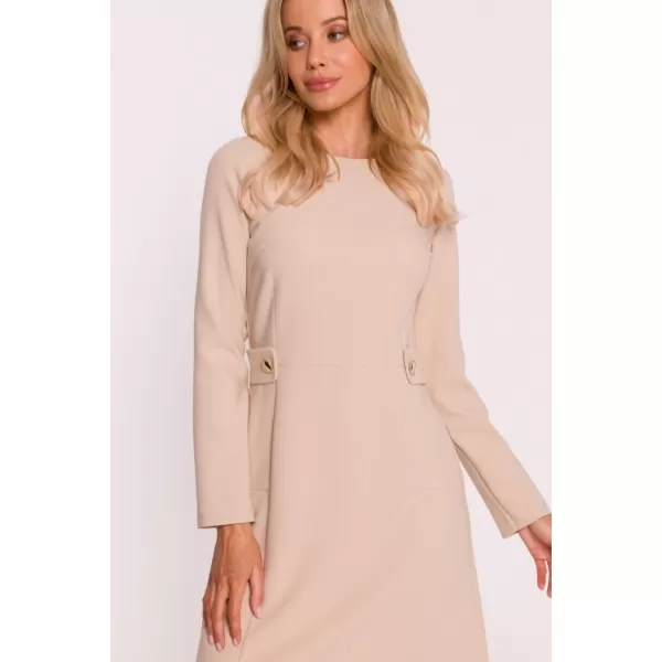  Obleka STYLOVE S419 BEŽ 