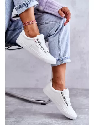 Ženske superge BIG STAR KK274005 WHITE Big Star Shoes