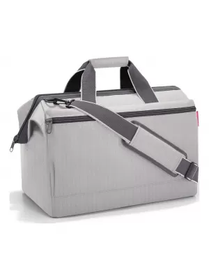 Torba REISENTHEL ALLROUNDER L POCKET RIBJA KOST SIVA