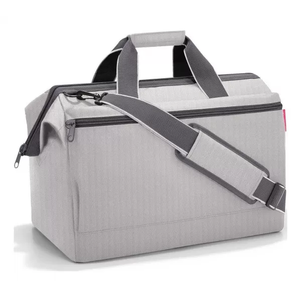  Torba REISENTHEL ALLROUNDER L POCKET RIBJA KOST SIVA 