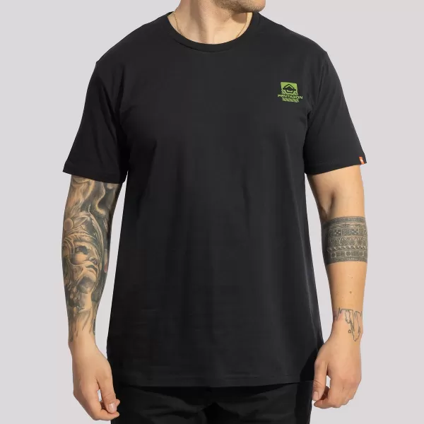  Majica s kratkimi rokavi PENTAGON AGERON EAGLE K09012 ČRNA 