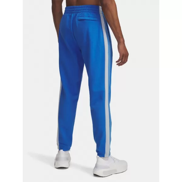 Moške hlače UNDER ARMOUR RIVAL FLC CB PANTS MODRA 