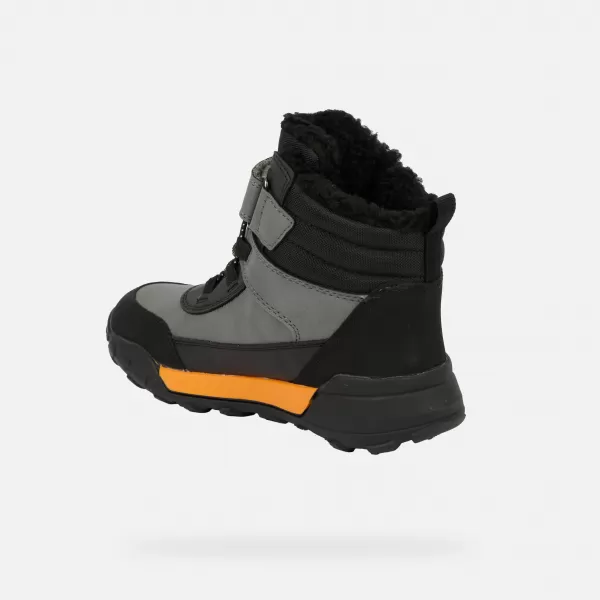 Fantovski zimski čevlji GEOX TREKKYUP B ABX J46MBE0MEMSC0036 ČRNA 