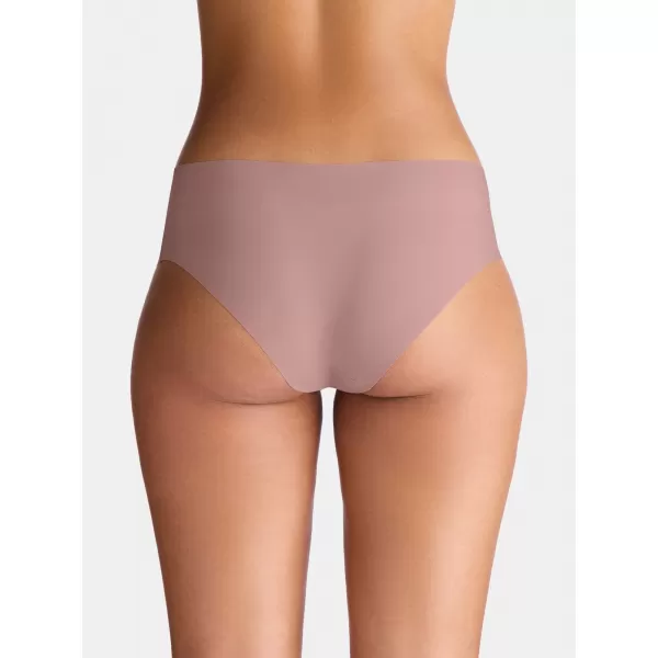  Ženske spodnjice UNDER ARMOUR UA PURE STRETCH NS HIP - 3PK 1383895-673 TURMALIN ROZA 