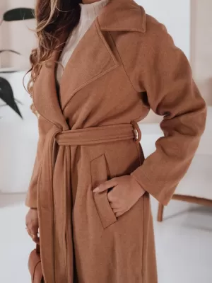 Ženska jakna DSTREET TY3885 KARAMELA
