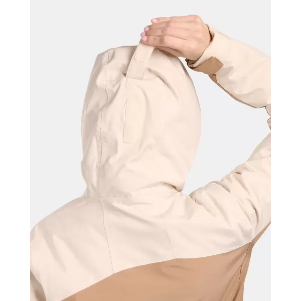  Ženska smučarska jakna KILPI FLIP-W ZL0110KI BEŽ 