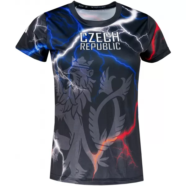  Ženska vrhunska majica s kratkimi rokavi ALTISPORT VOJ/ALW118TR01 BLISKAVICA 