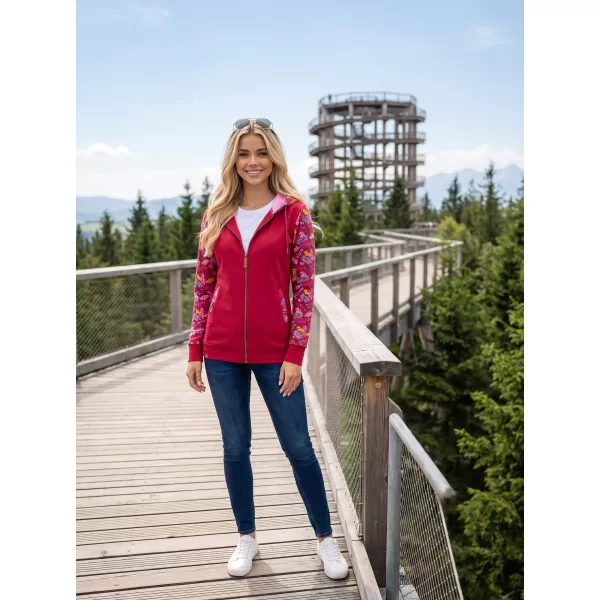  Damske trenirke ALTISPORT GALAH BURGUND 
