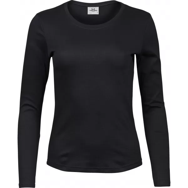  Ženska majica s kratkimi rokavi TEE JAYS | TJ 590 ČRNA 