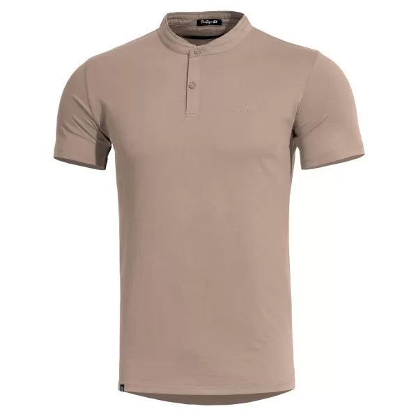  Majica s kratkimi rokavi PENTAGON ROMEO 2.0 HENLEY T-SHIRT K09050 KAKI 