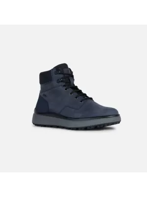 Moški gležnarji GEOX GRANITO + GRIP B A TEMNO MODRA