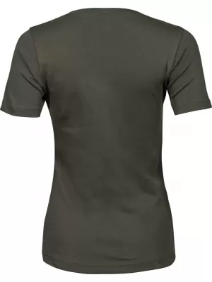 Ženska majica s kratkimi rokavi TEE JAYS | TJ 580 PRAŠNO SIVA