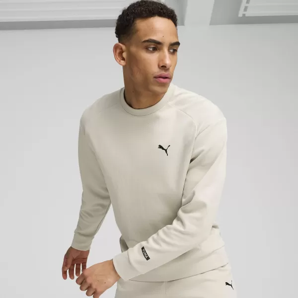  Moška jopica PUMA RAD/CAL CREW DK 68161868 PUŠČAVSKI PRAH 