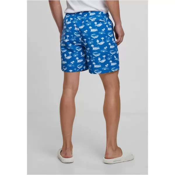  Kopalke URBAN CLASSICS TB2679 SVETLO MODRA/BELA 
