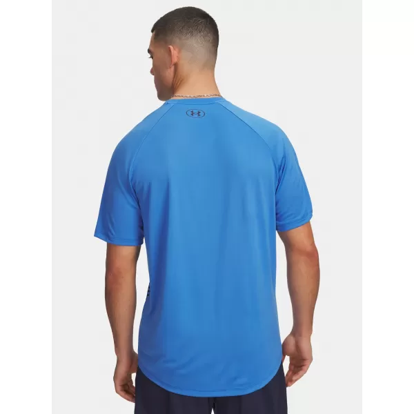  Moška majica s kratkimi rokavi UNDER ARMOUR UA TECH FADE SS 6005916-402 MODRA 