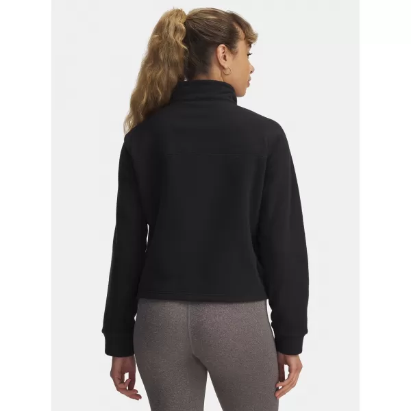  Ženski pulover UNDER ARMOUR UA W EXPANSE FLEECE FZ 1387694-002 ČRNA 