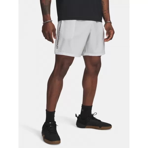  Moške kratke hlače UNDER ARMOUR UA TECH WOVEN WORDMARK SHORT 1383356-023 SIVA 