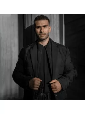 Jakna PENTAGON ALPHA DOWN BLAZER K08051 RJAVO SIVA
