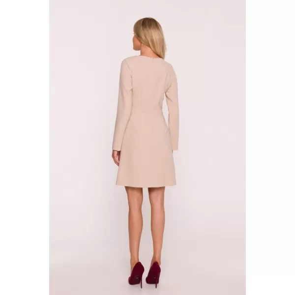  Obleka STYLOVE S419 BEŽ 