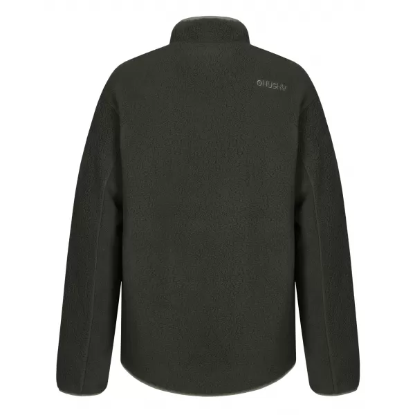 Moški pulover HUSKY ADDY ZIP M ZBLEDELA ZELENA 