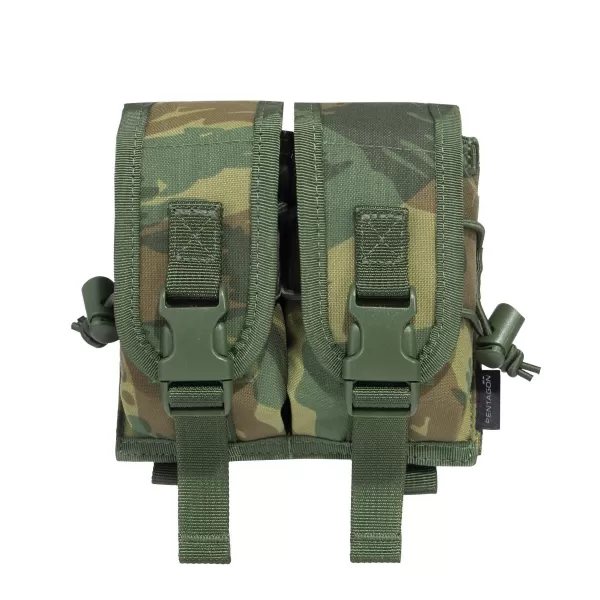  Ohišje PENTAGON DOUBLE MULTI POUCH CAMO K17090 SIVA MASKIRNA MASKA 