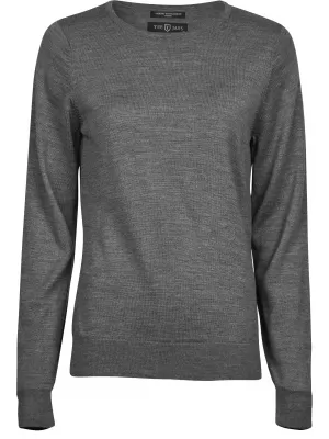 Ženski pulover TEE JAYS | TJ 6006 SIVI MELANŽ
