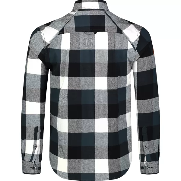  Flanelska majica NORDBLANC QUANTUM NBSSM8243 SIVA/ZELENA 