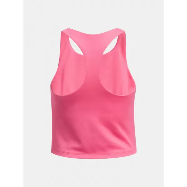  Dekliški brezrokavnik UNDER ARMOUR G MOTION BRANDED CROP TANK 1390079-672 ROZA 