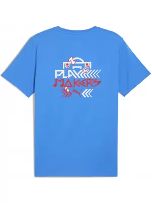 Srajca PUMA NEYMAR JR PLAYMAKER TEE 66032110 PUMA TEAM ROYAL/PUMA RED