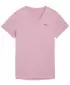 Srajca PUMA W TAD ESSENTIAL VNECK TEE 52589065 POLOŽENA ROZA