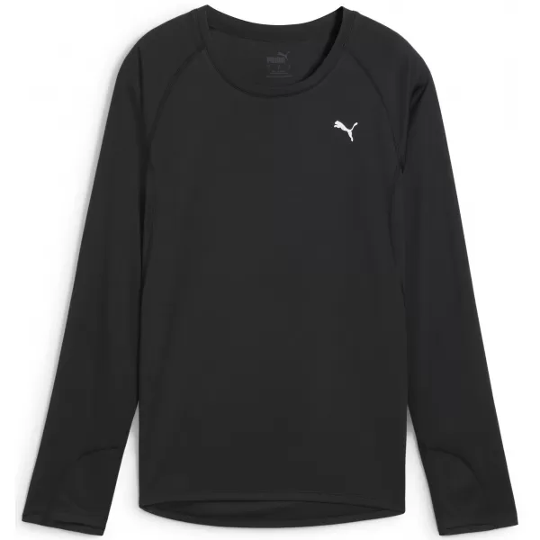  Srajca PUMA W RUN VELOCITY LONG SLEEVE (POLY) 52658101 PUMA ČRNA 