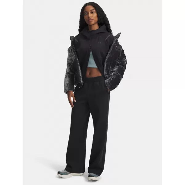  Ženske športne hlače UNDER ARMOUR UA UNSTOPPABLE FLC PANT 6007028-001 ČRNA 