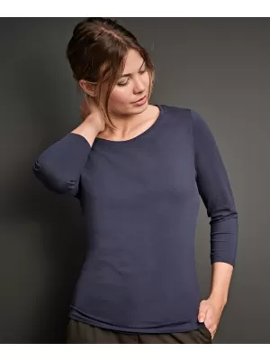 Ženska majica s kratkimi rokavi TEE JAYS | TJ 460 ČRNA