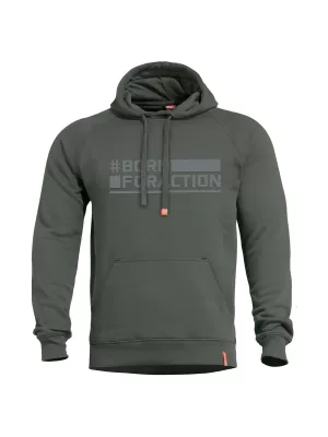 Pulover PENTAGON PHAETON HOOD SWEATER K09021-BA06 KAMUFLAŽNO ZELENA