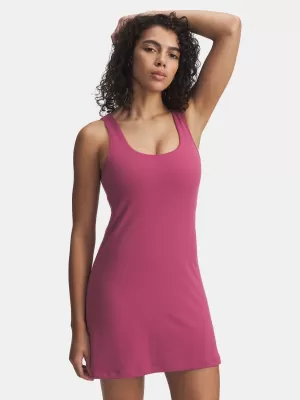 Obleka UNDER ARMOUR MOTION DRESS 1384053-659 RDEČA