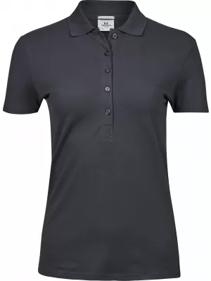Ženska majica s kratkimi rokavi TEE JAYS | TJ 145 TEMNO SIVA