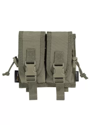 Ohišje PENTAGON DOUBLE MULTI POUCH K17090 RJAVO SIVA