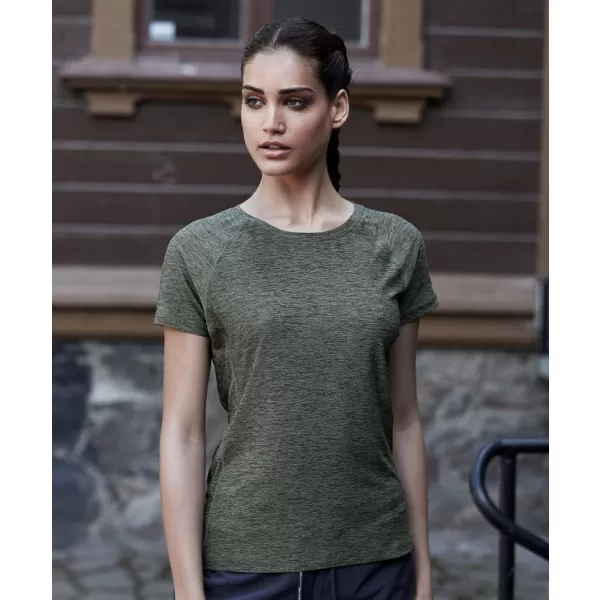  Ženska majica s kratkimi rokavi TEE JAYS | TJ 7021 ČRNA 