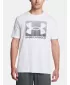 Moška majica s kratkimi rokavi UNDER ARMOUR UA M BOXED SPORTS UPDATED SS 1386793-100 BELA