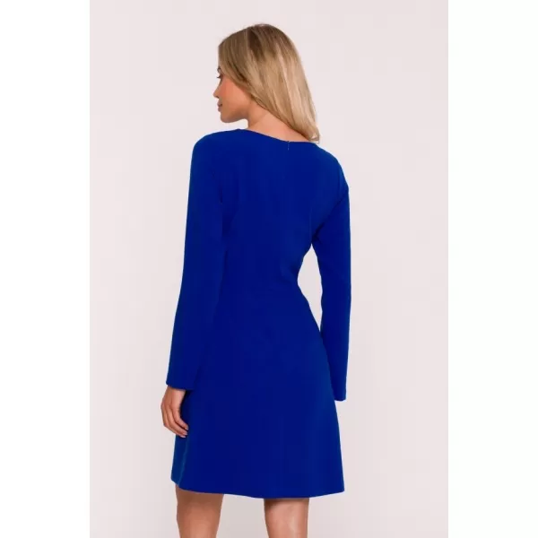  Obleka STYLOVE S419 KRALJEVSKO MODRA 