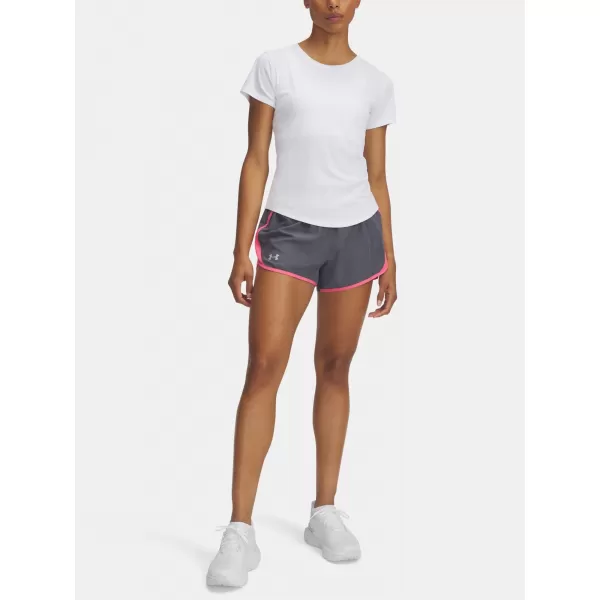  Ženske kratke hlače UNDER ARMOUR UA FLY BY 3'' SHORTS 1382438-027 SIVA 