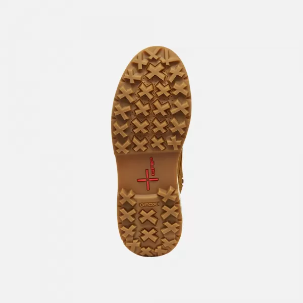  Ženski čevlji GEOX LAMIDIE + GRIP ABX G009743 SVETLO RJAVA 