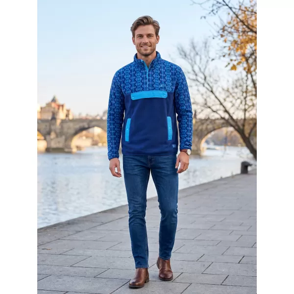  Moški pulover iz flisa ALTISPORT GARM MODRA 