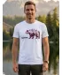 Moška majica s kratkimi rokavi ALTISPORT ALM193129 BELA