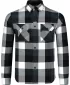 Flanelska majica NORDBLANC QUANTUM NBSSM8243 SIVA/ZELENA