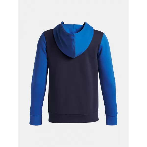  Fantovski pulover UNDER ARMOUR UA RIVAL FLC CBLCK GRPHC HD 6004994-402 MODRA 