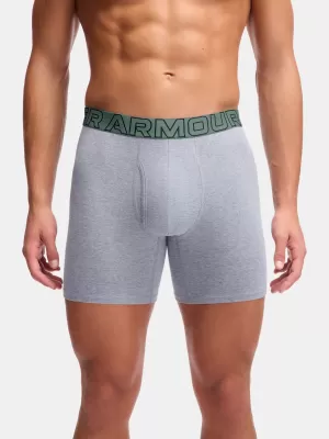 Moške boksarice UNDER ARMOUR M UA PERF COTTON (3KS) 1383889-035 JASPIS MODRA