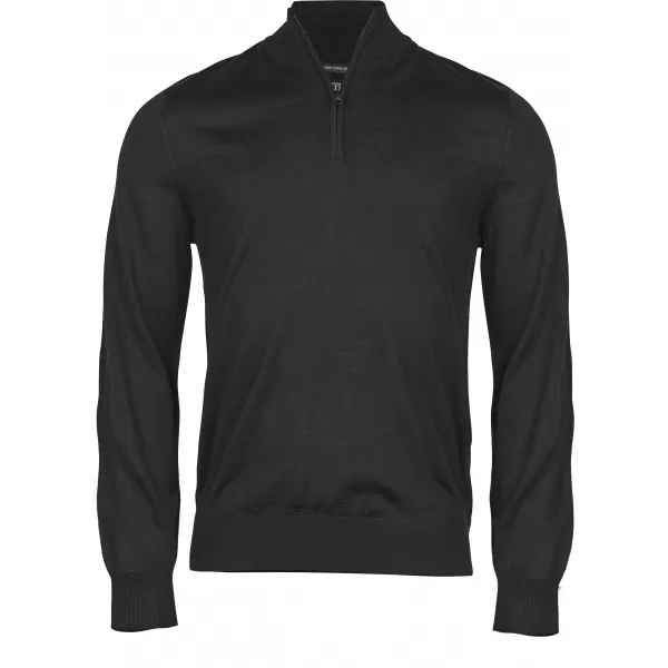  Moški pulover TEE JAYS | TJ 6010 ČRNA 