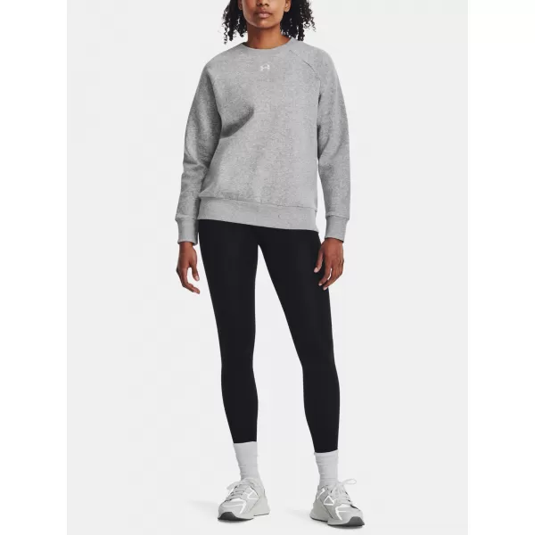  Ženski pulover UNDER ARMOUR UA RIVAL FLEECE CREW 1379508-012 SIVA 